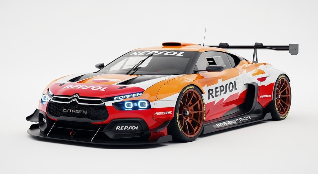 レプソルシトロエンビジョングランツーリスモレーシングカー