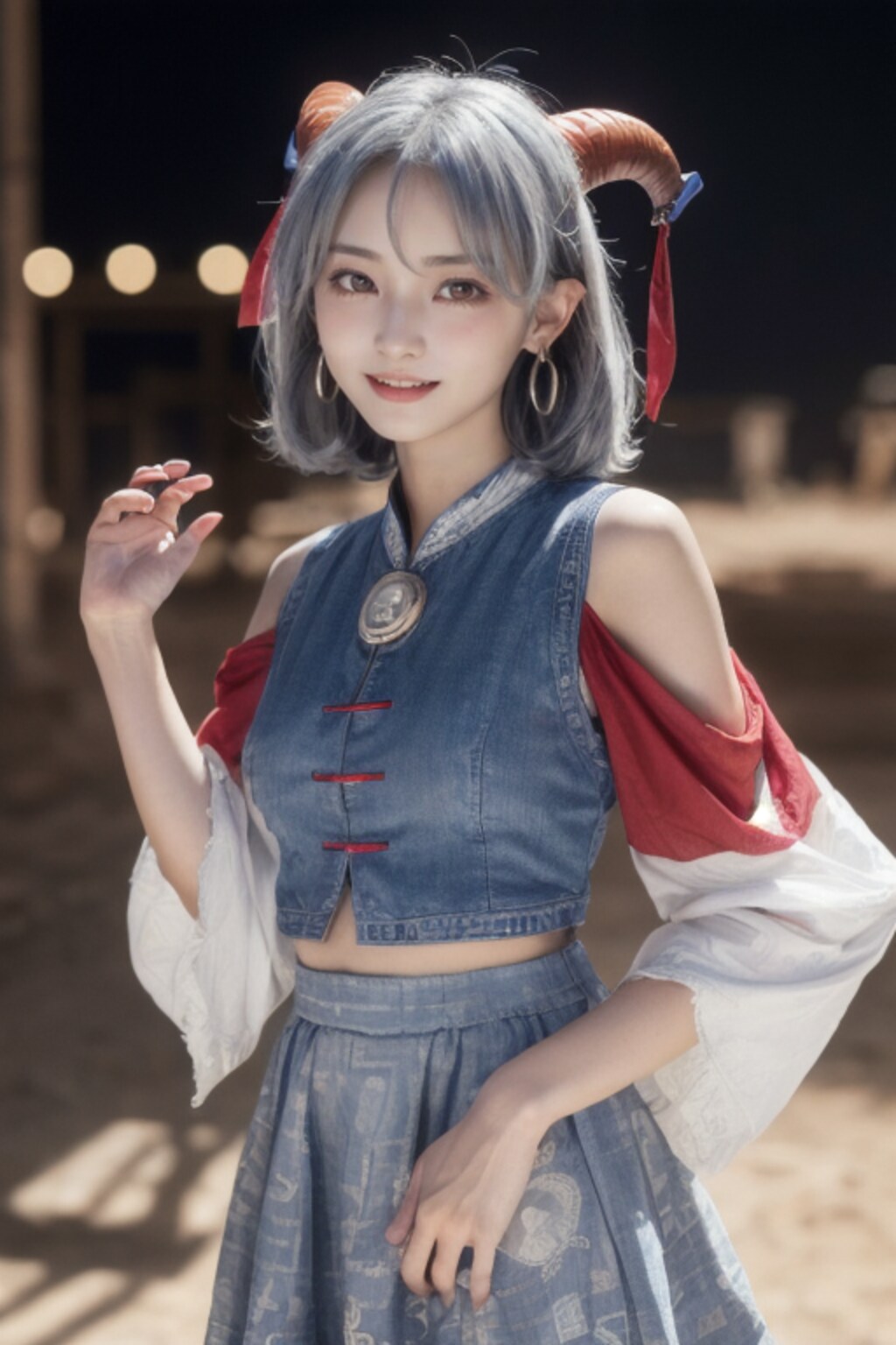 油田の看板娘