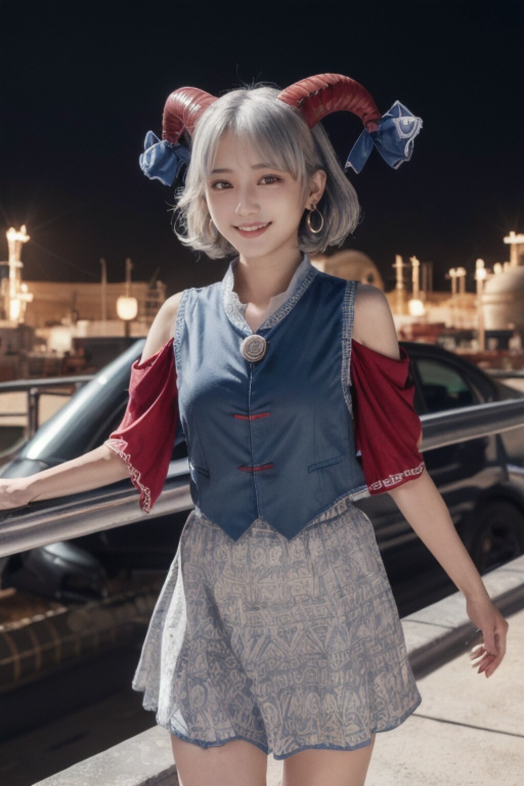 油田の看板娘