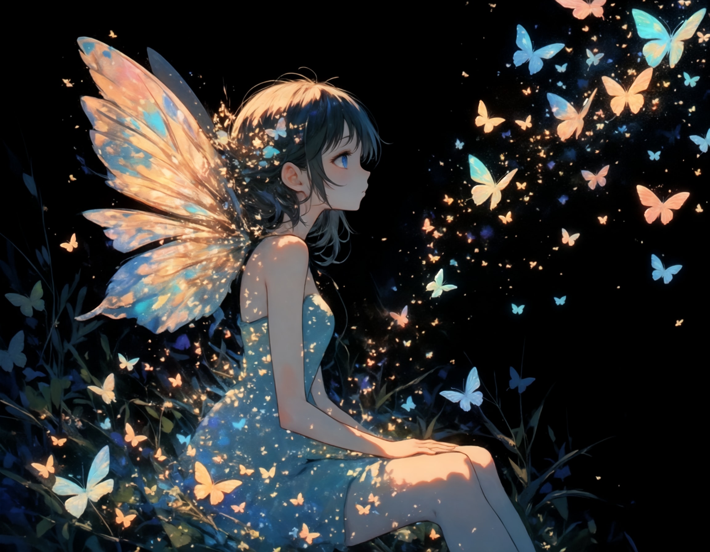 バタフライ・エフェクト Ver.2 | の人気AIイラスト・グラビア