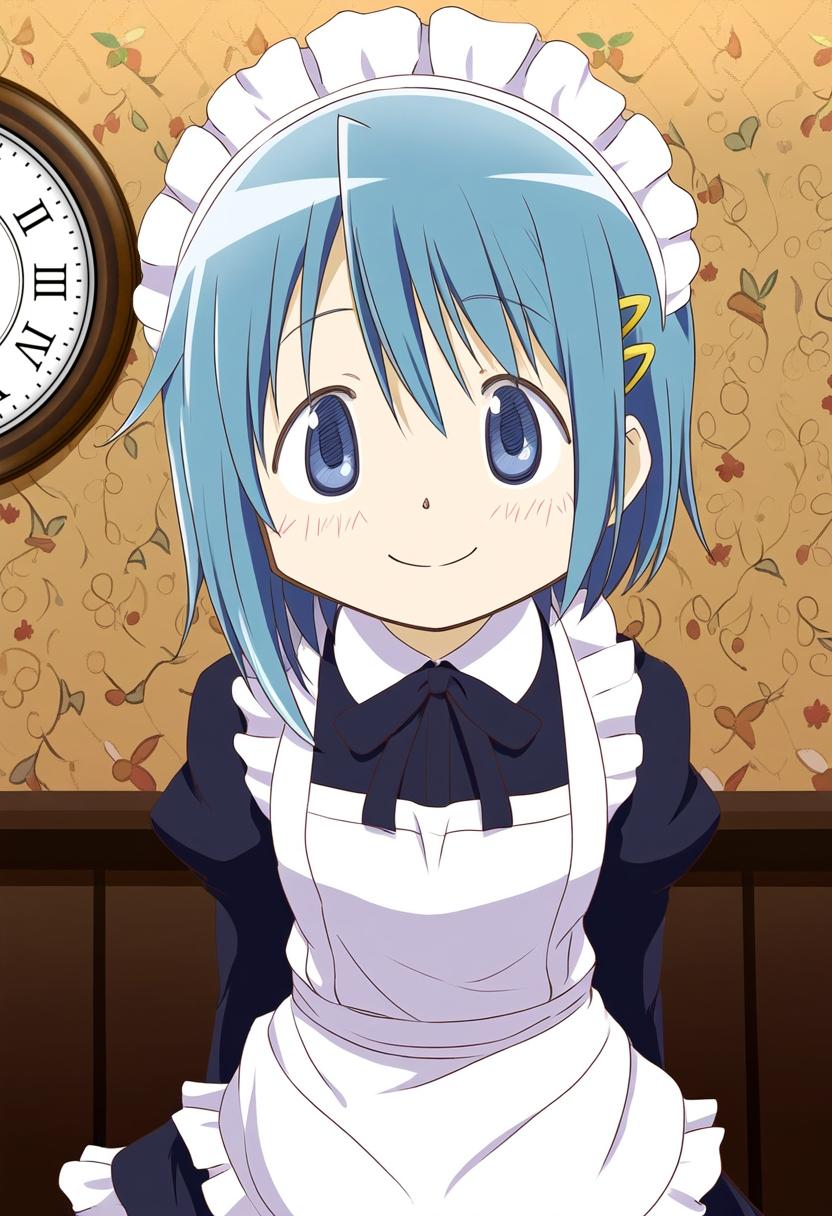 メイド喫茶で働くさやかちゃん