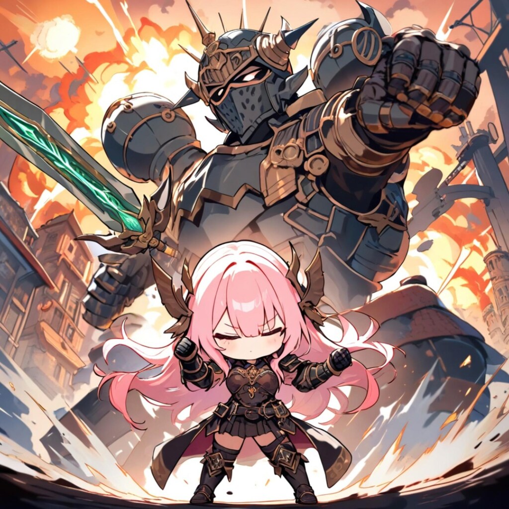 ピンク髪の女騎士ちゃん