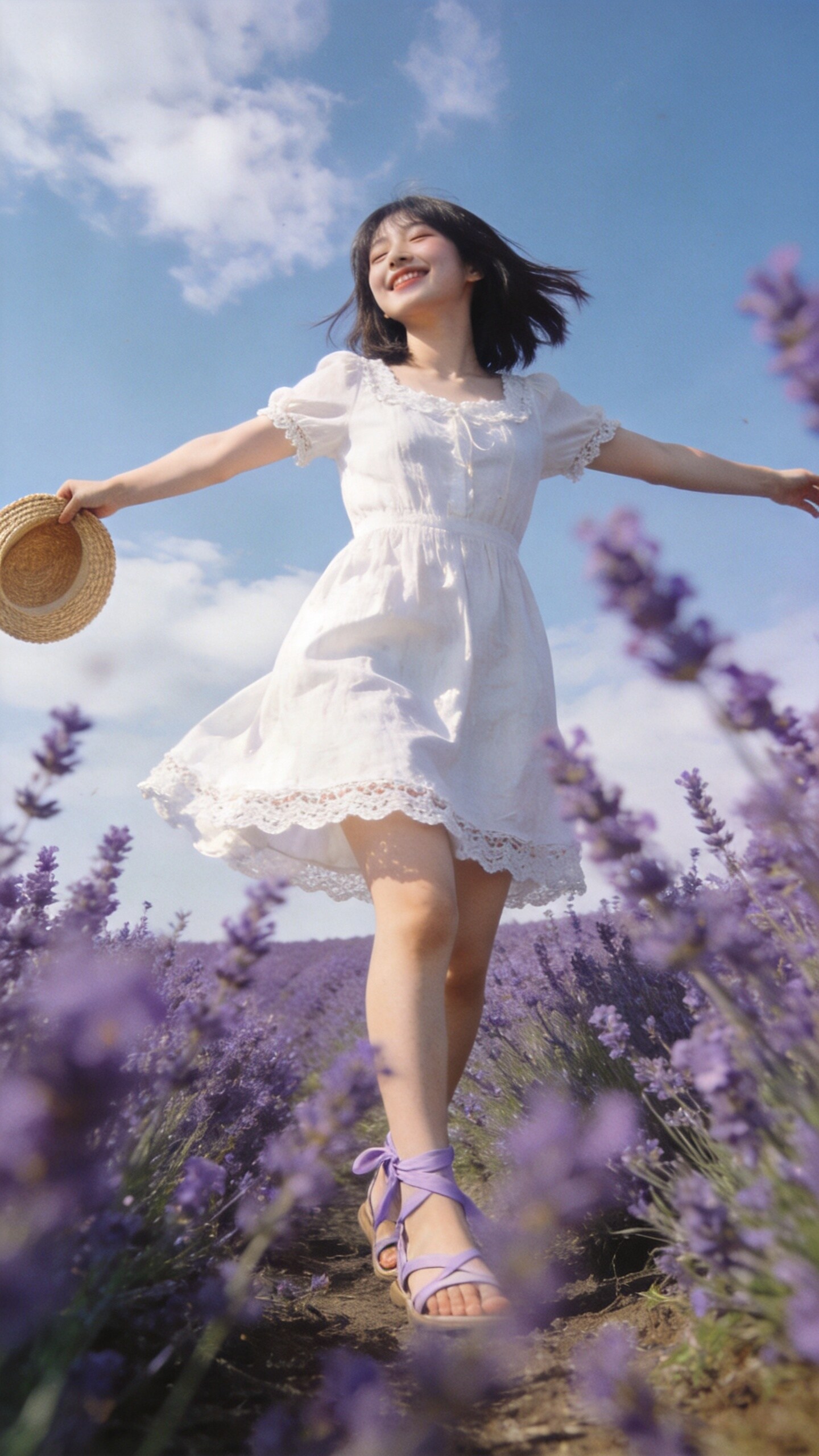 Dancing Through Lavender Skies