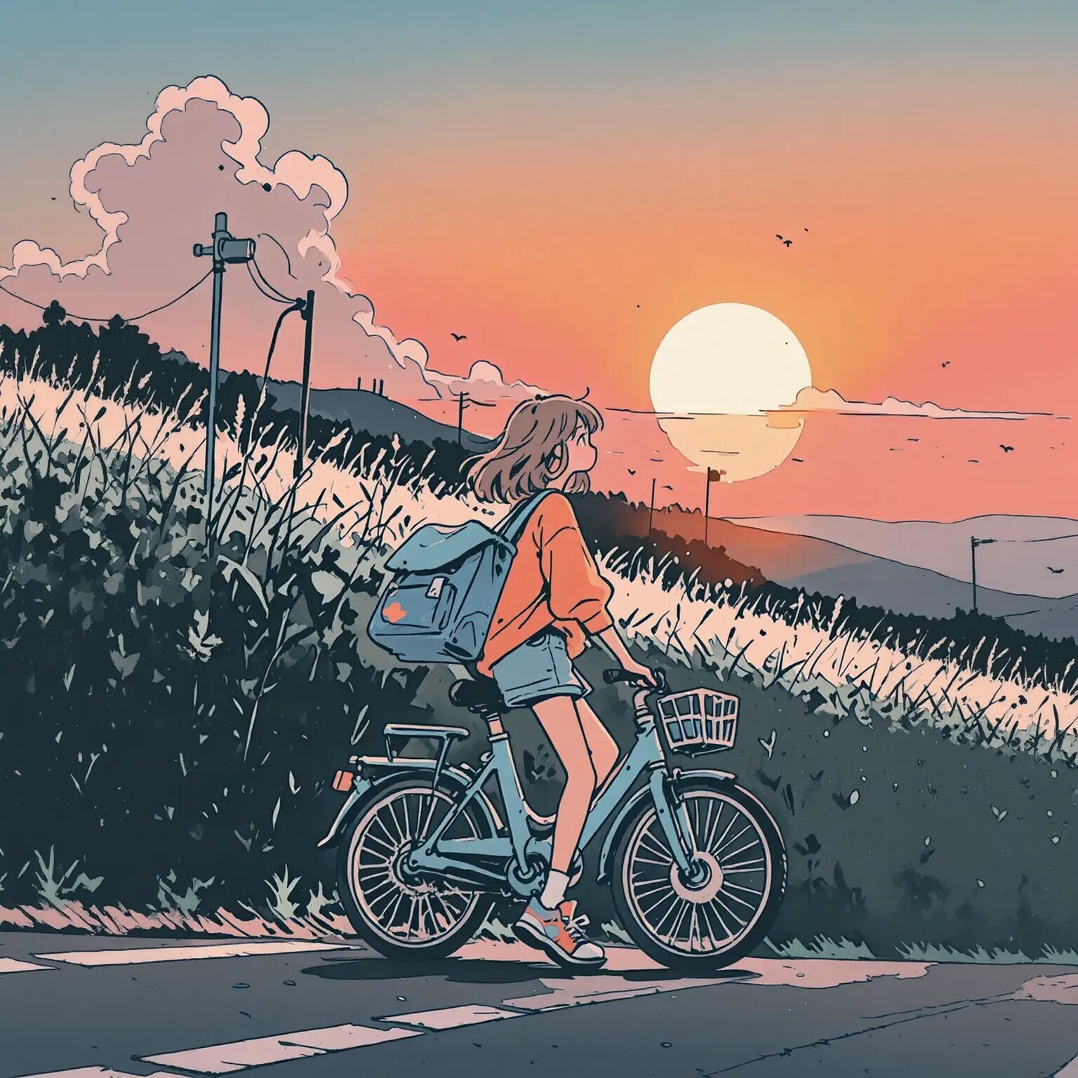 「日が沈むの早いよ」