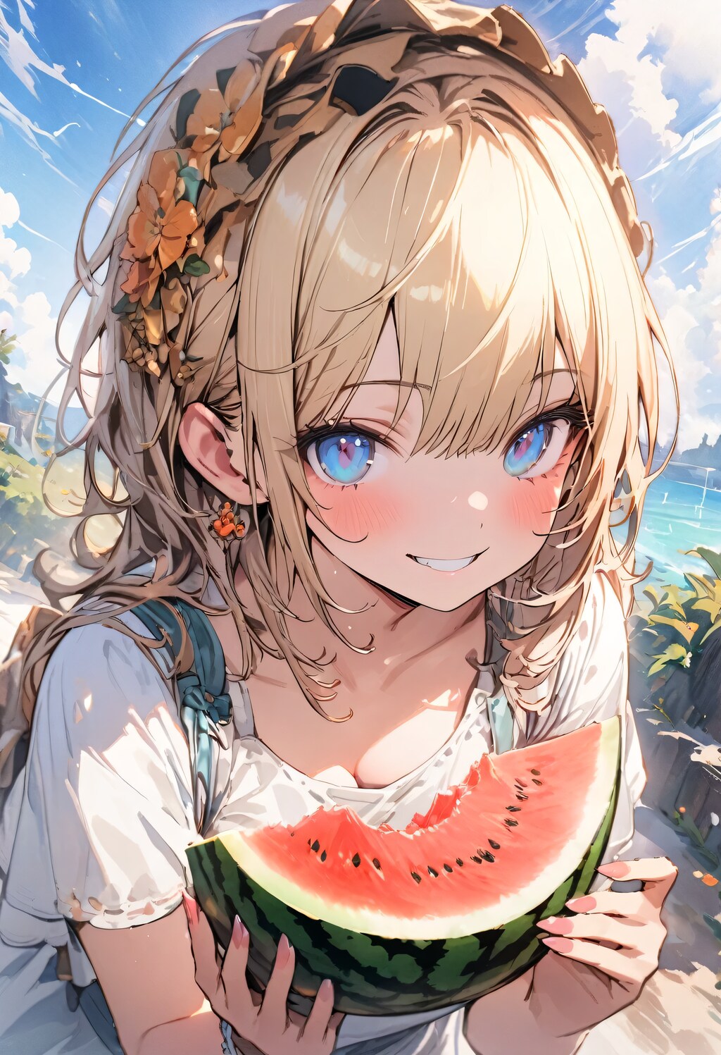 西瓜。