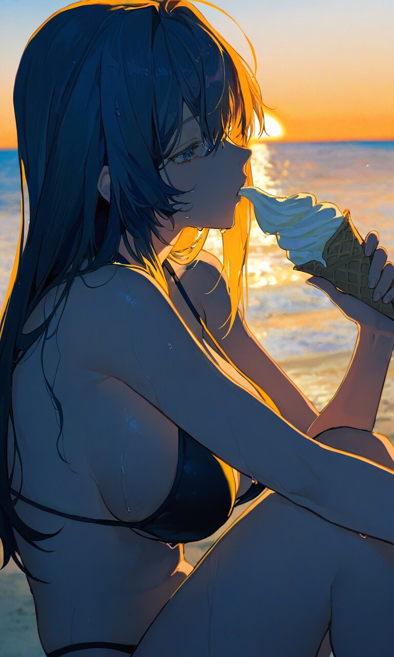「暑すぎ……」