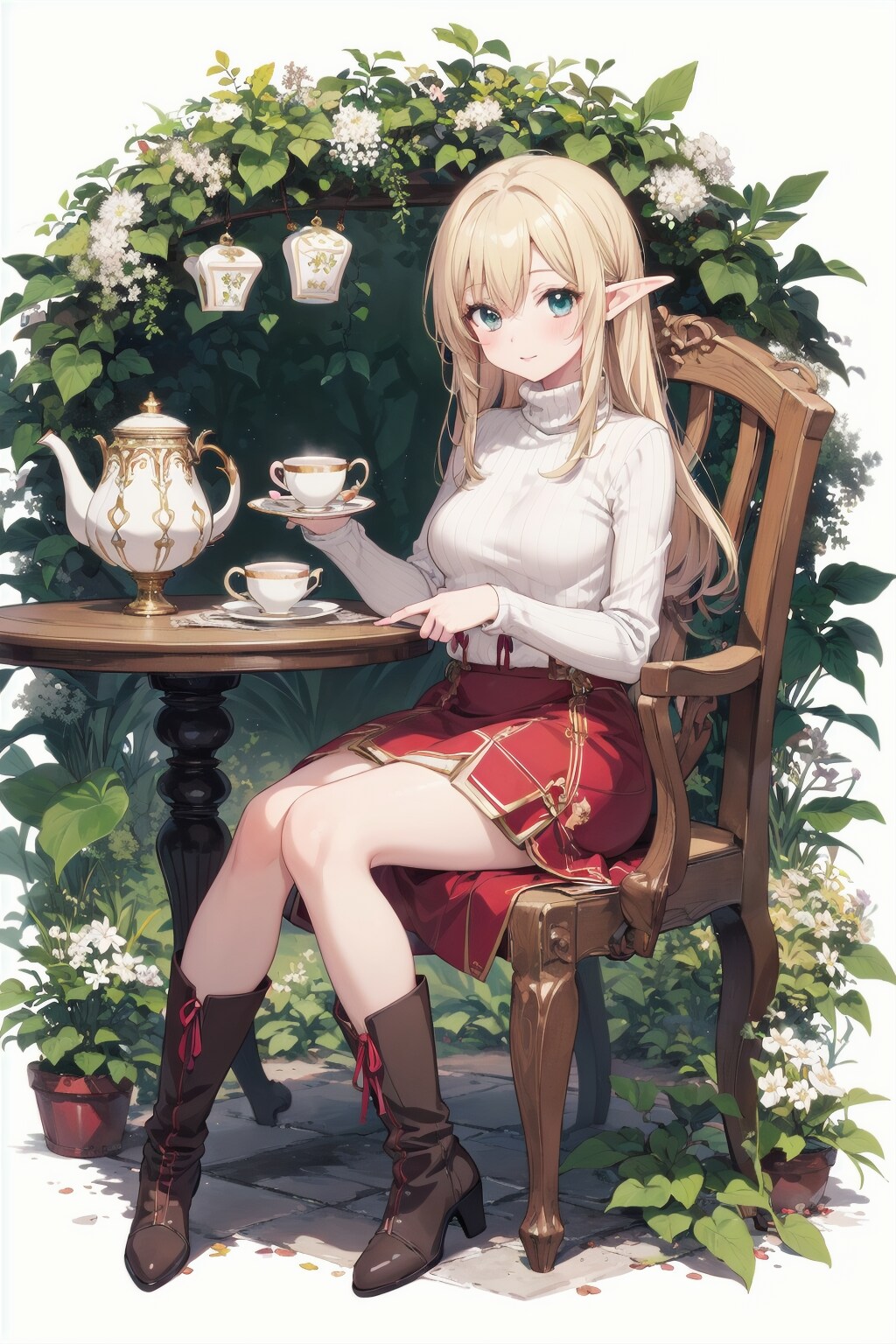 Tea Time　エルフちゃん
