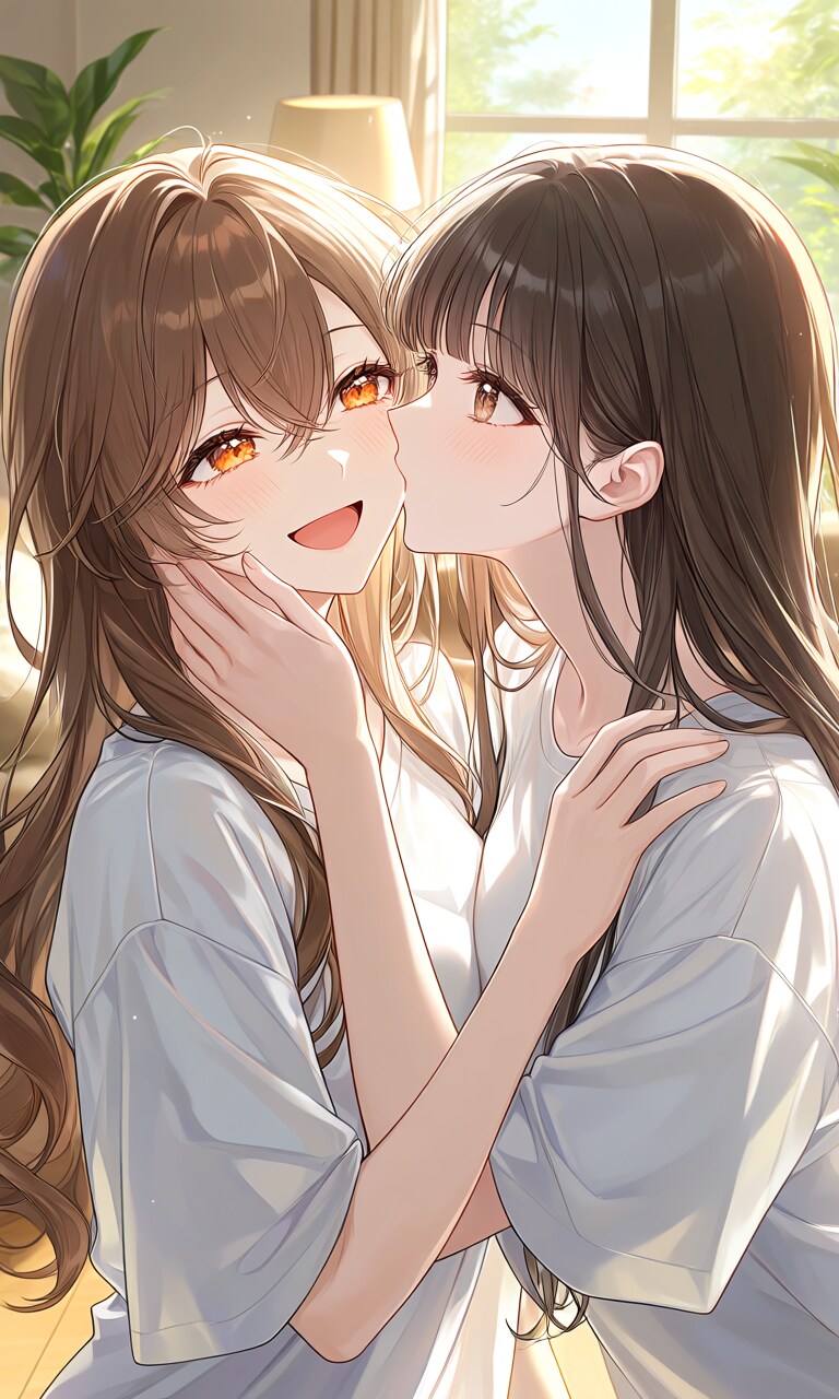 【うちの子親子】ナナさん＆メグ姉ちゃん