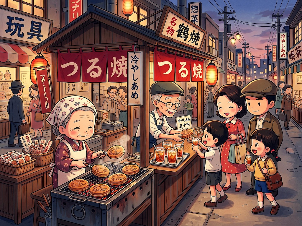 鶴焼き