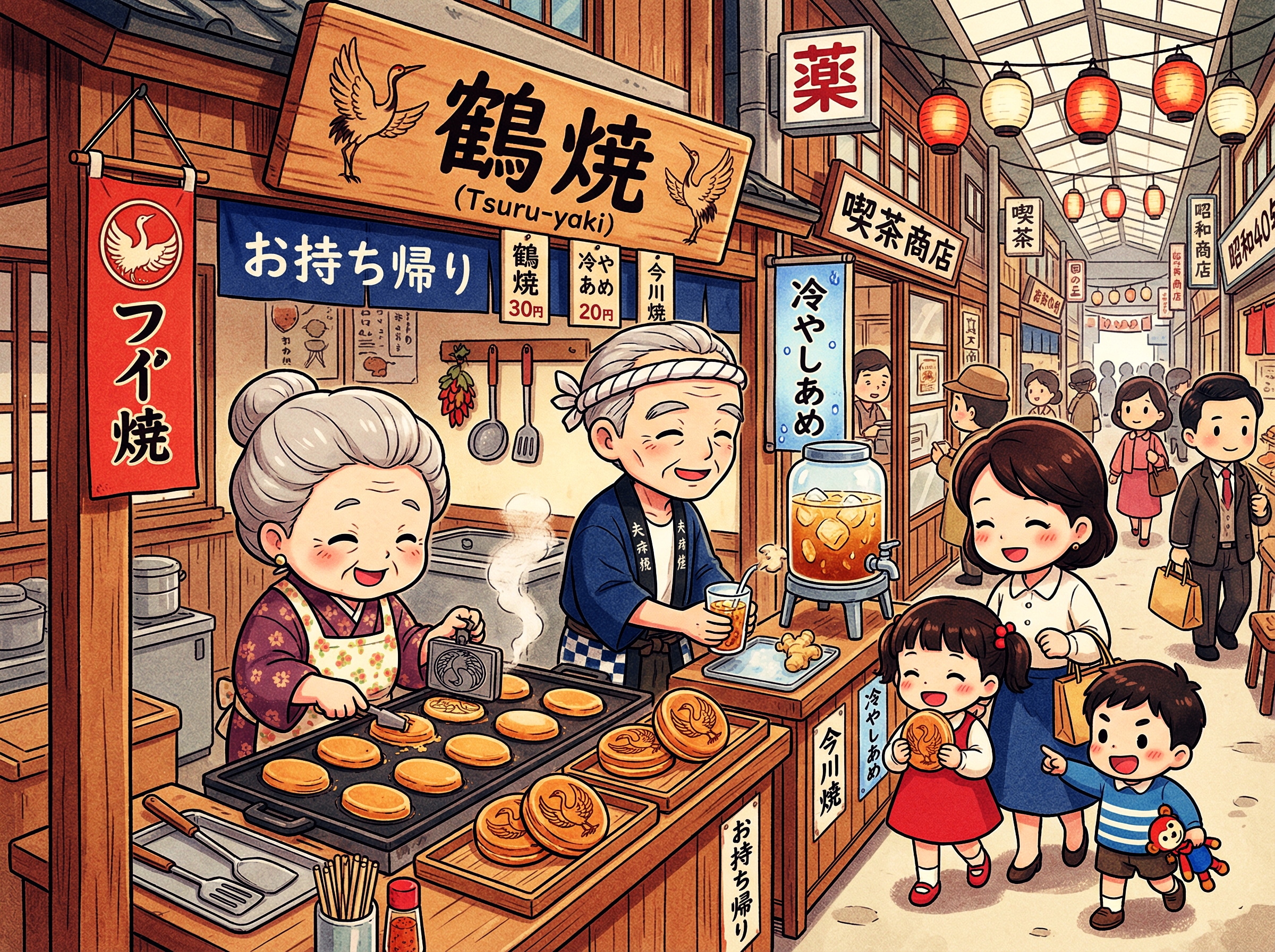 鶴焼き | の人気AIイラスト・グラビア