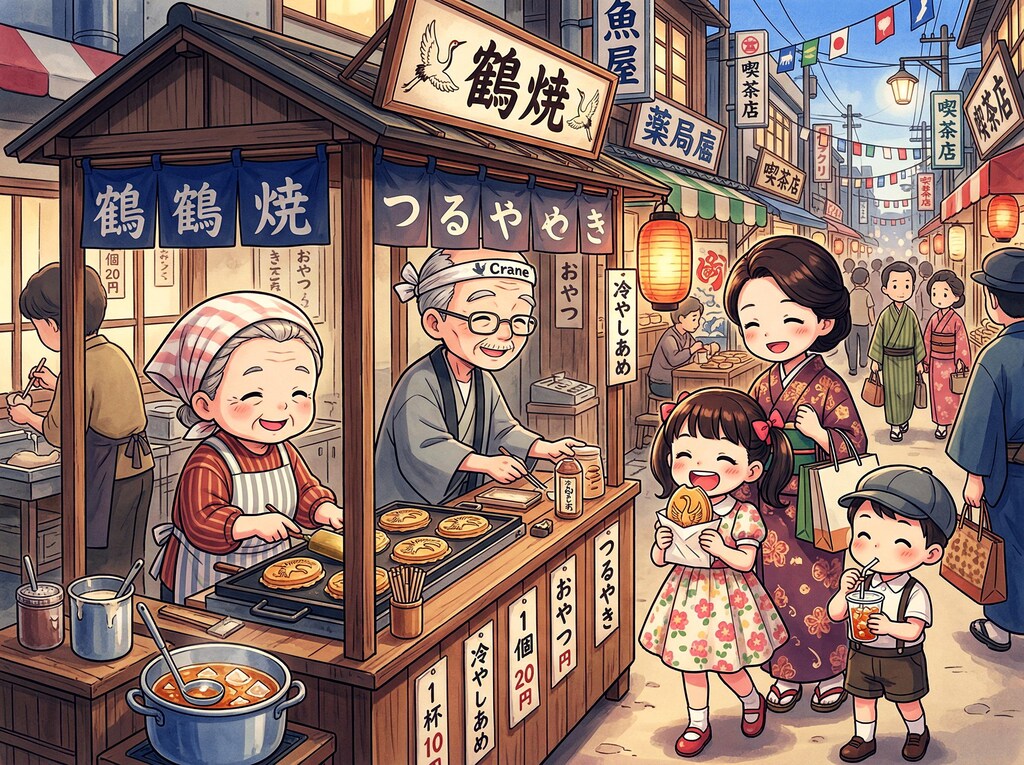 鶴焼き