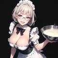 挑発メイドさん⑪ 2枚目