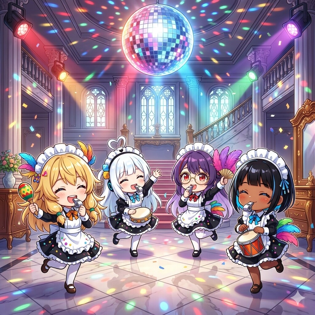 [がぞうどうぞ] ぴーぴきぴーぴ、ぴぴーきぴーき(サンバホイッスル持ってきました)