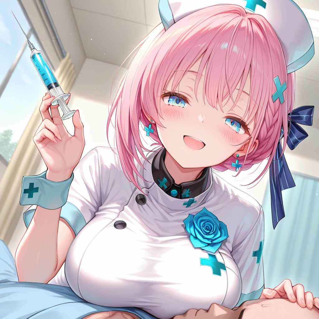 看病の圧がすごい、ナースこまのちゃん