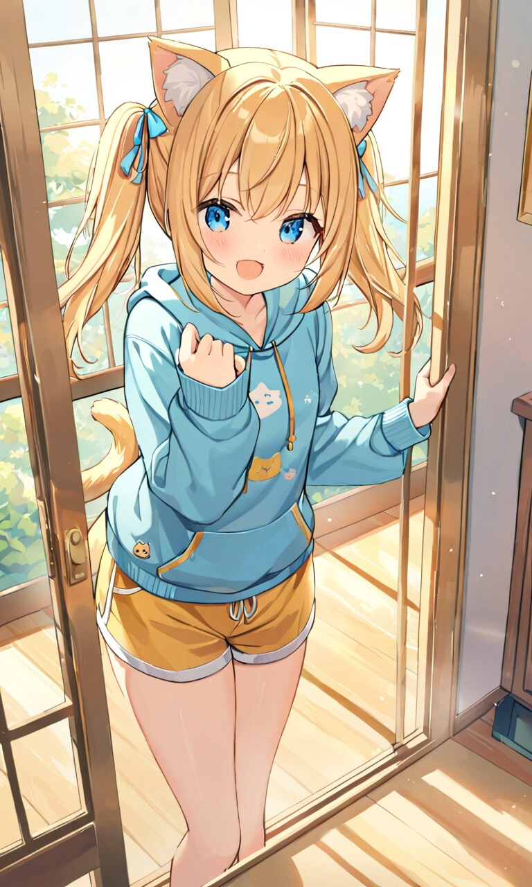 こるり「止まない雨は無い」まや「前の当てつけか？　おい」 | の人気AIイラスト・グラビア