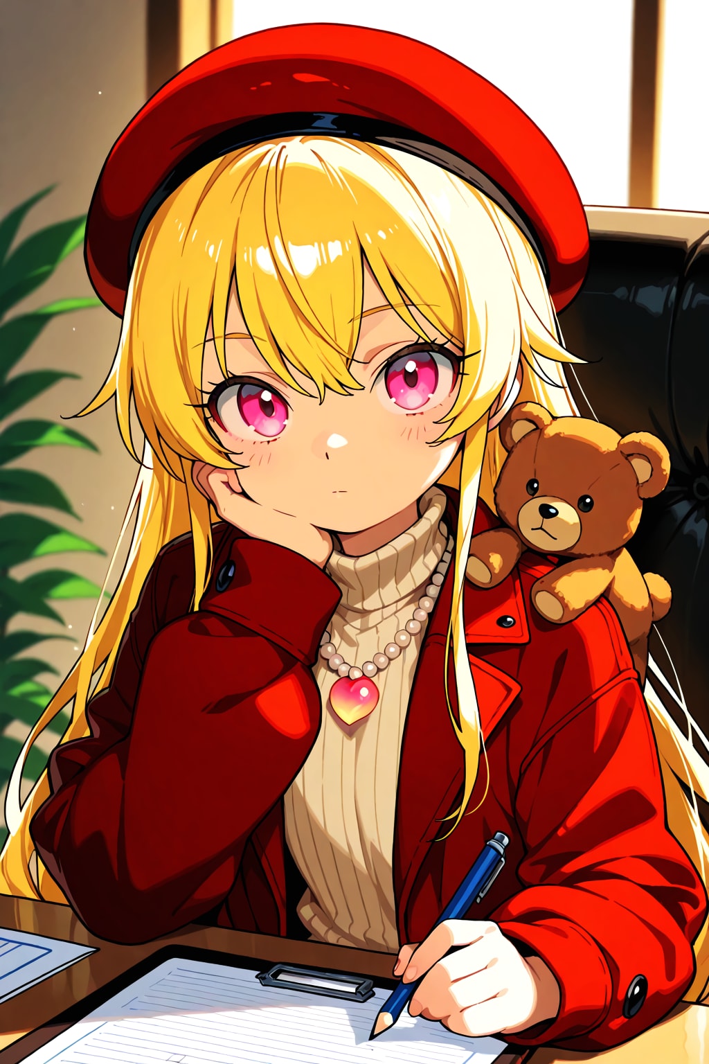 深紅の帳簿