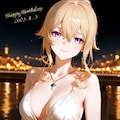 (ジン)生誕祭❤️3/14(原神) 4枚目