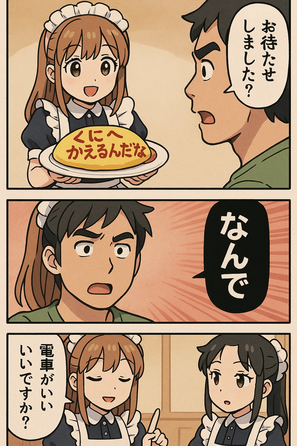 メイドカフェのボツ画像