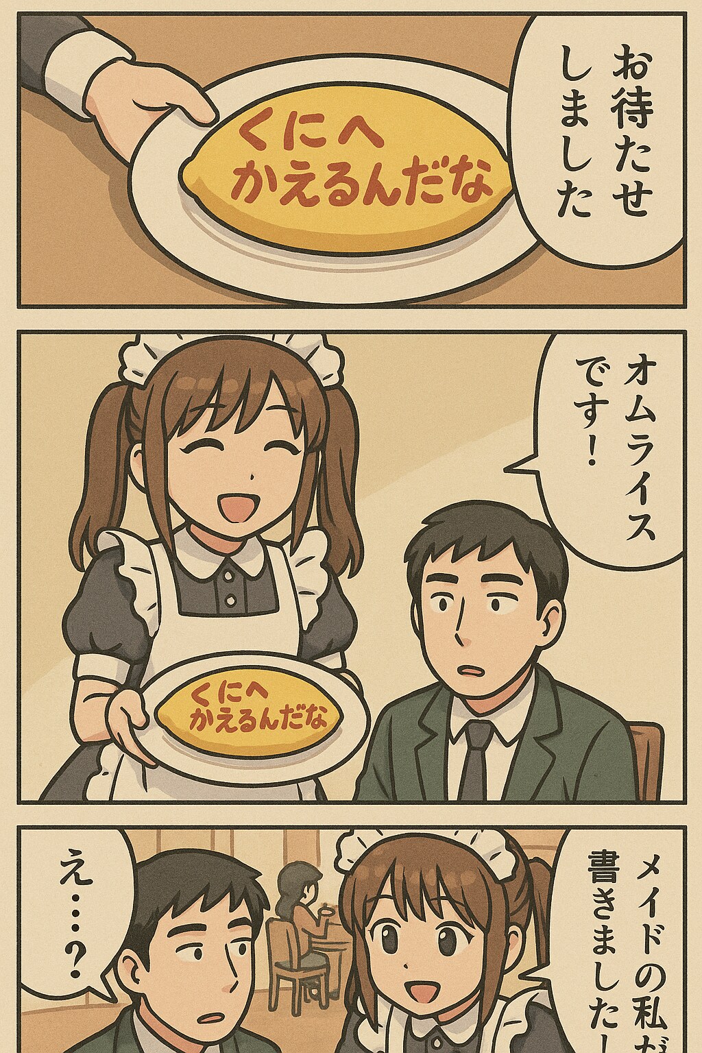 メイドカフェのボツ画像