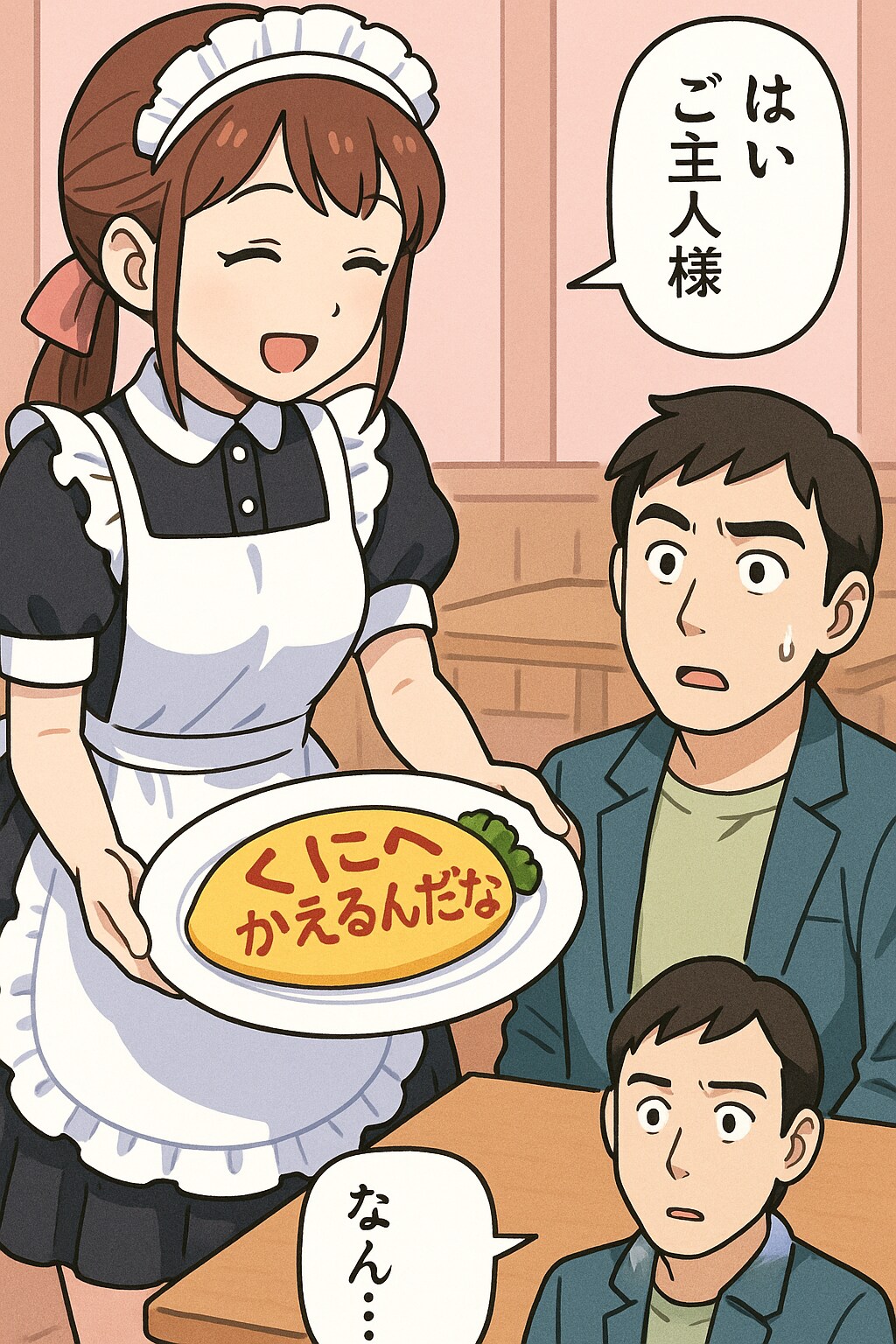 メイドカフェのボツ画像