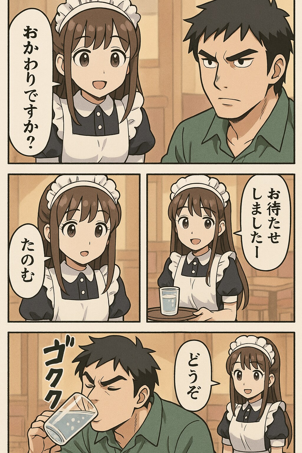 メイドカフェのボツ画像