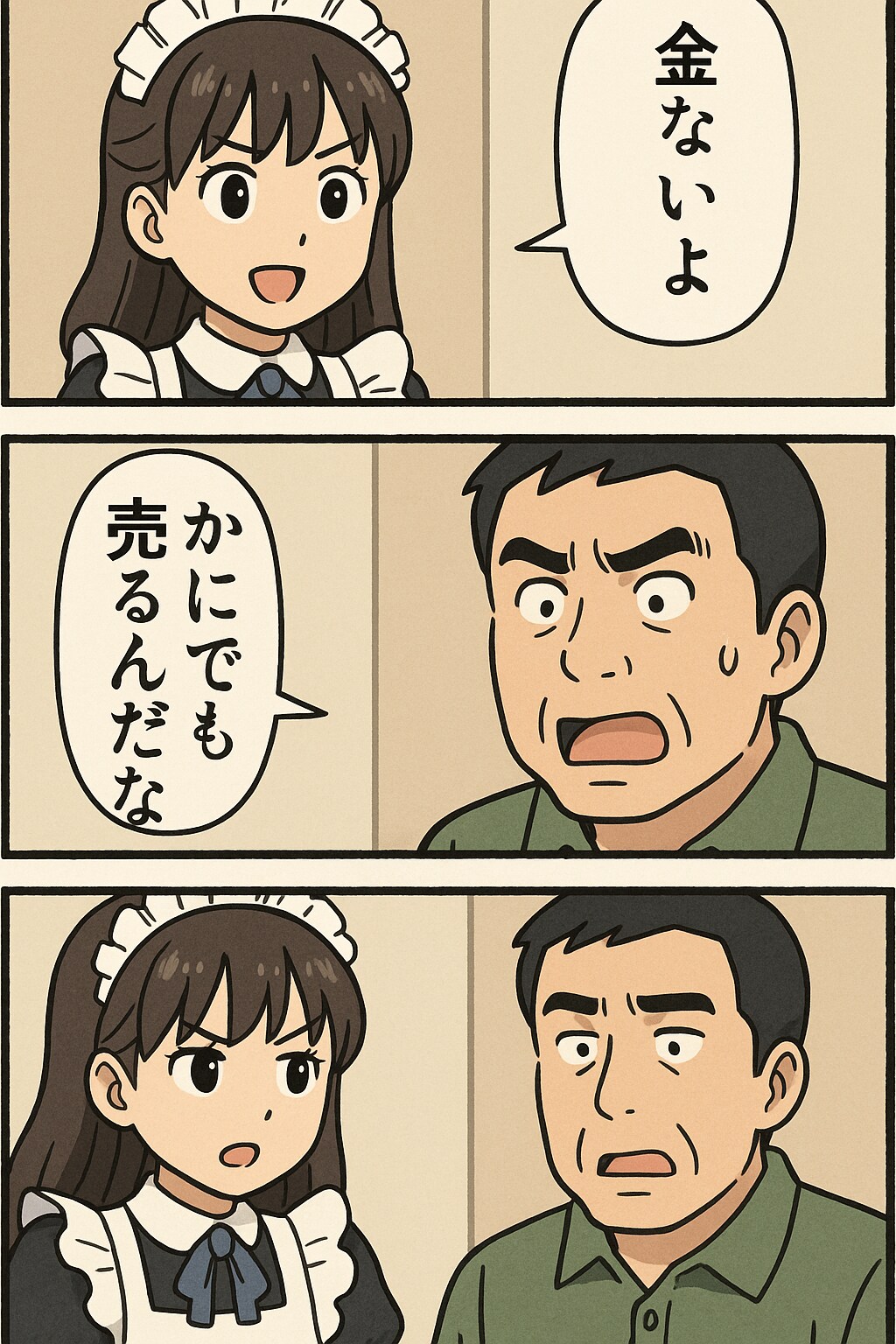 メイドカフェのボツ画像