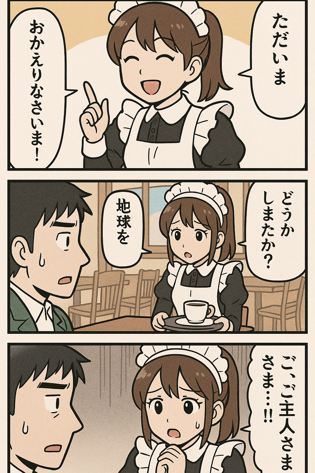 メイドカフェのボツ画像