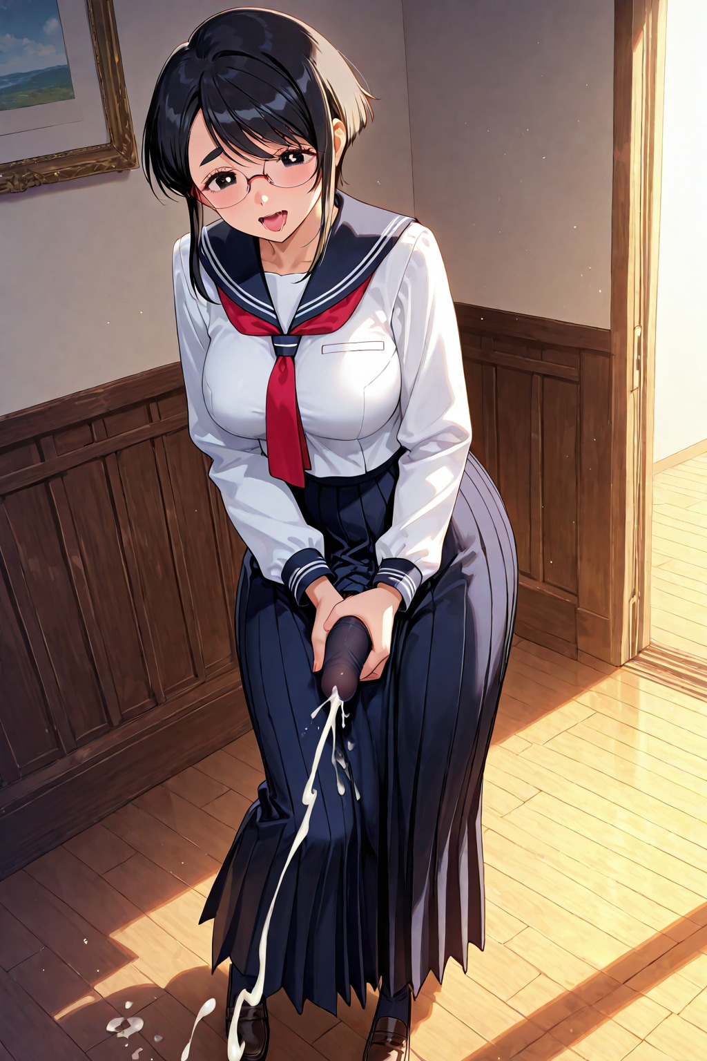 Kazama Ai becomes a futanari