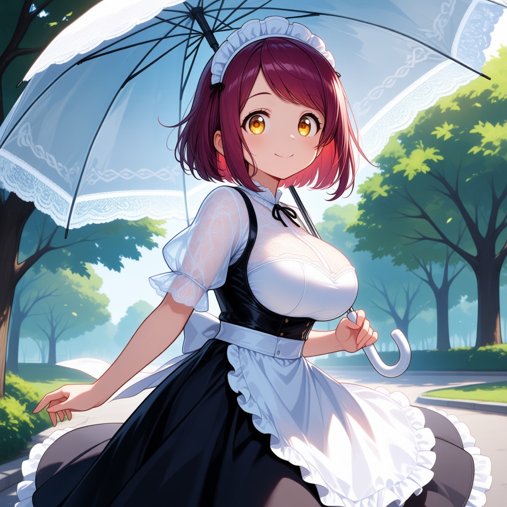 こんにちは（挨拶メイドの芽衣ちゃん）