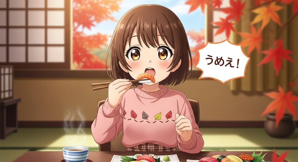寿司うめえ！
