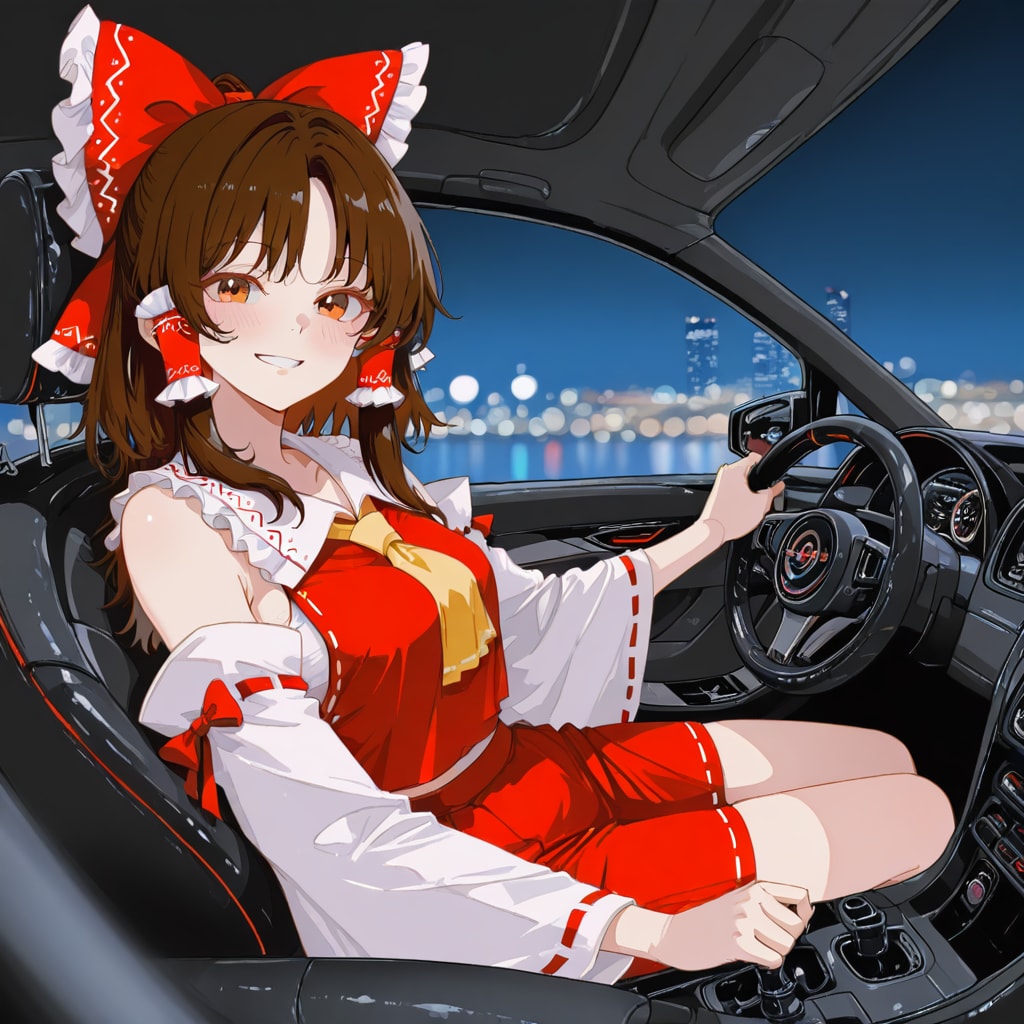 運転中１ | の人気AIイラスト・グラビア