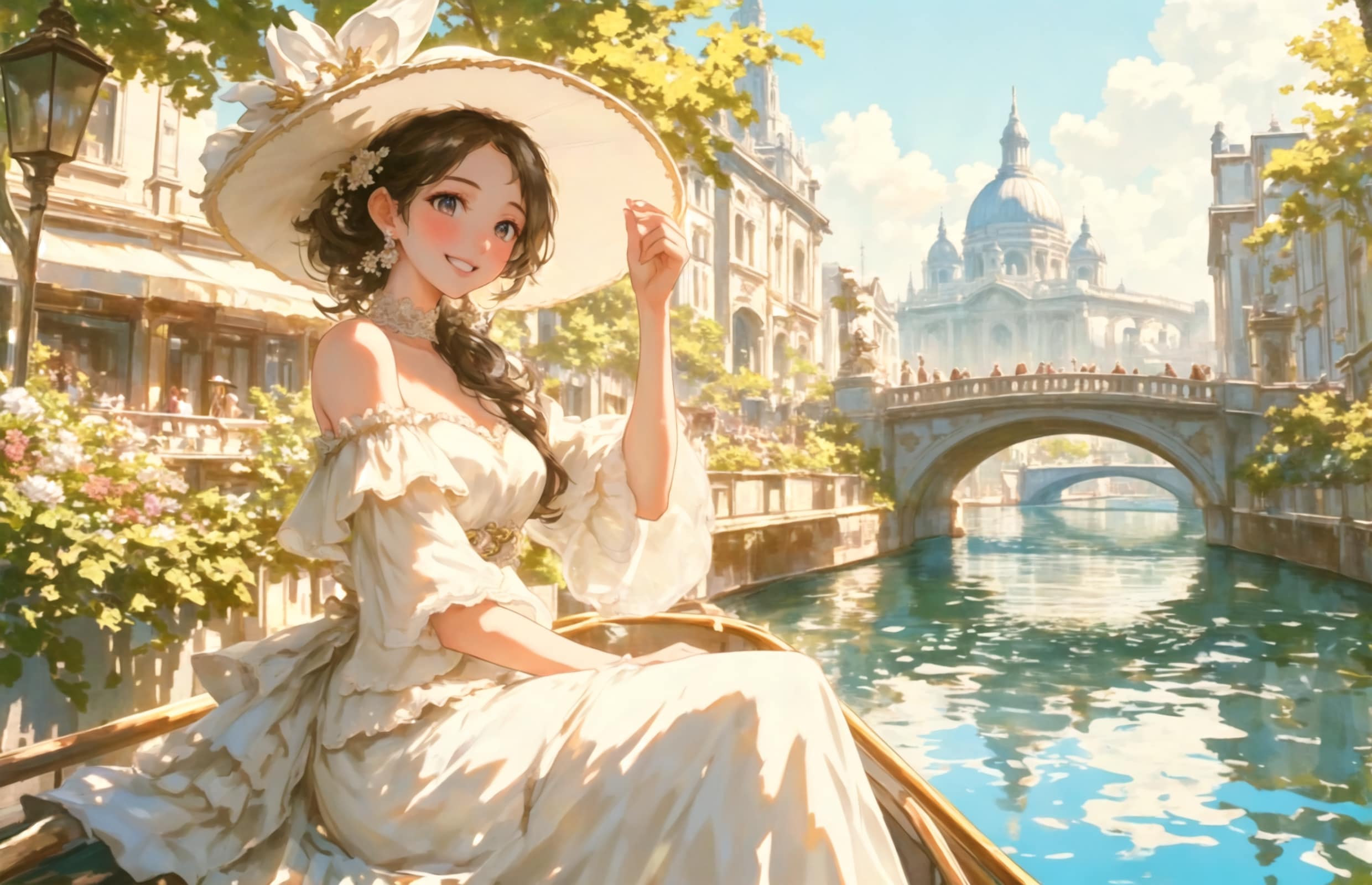 水路とお嬢様