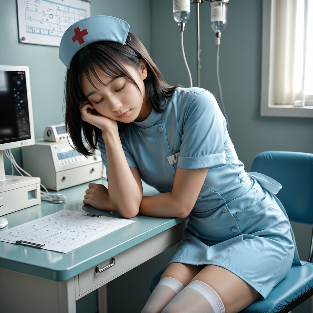 ナース-夜勤中にうとうと