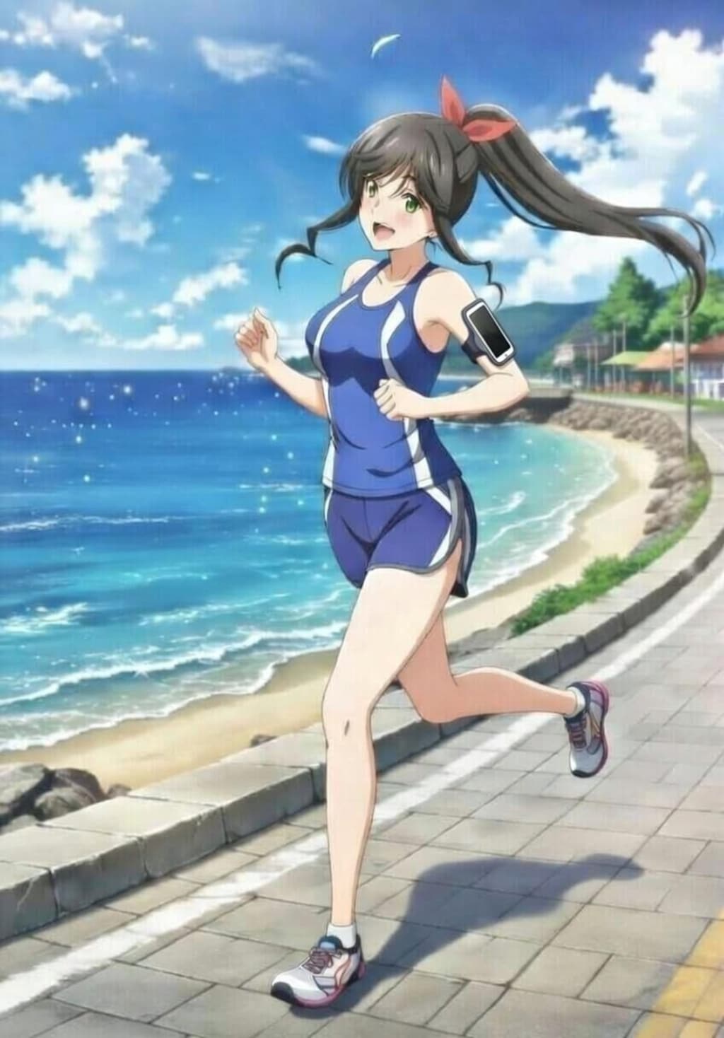 ジョギングしている金目さん