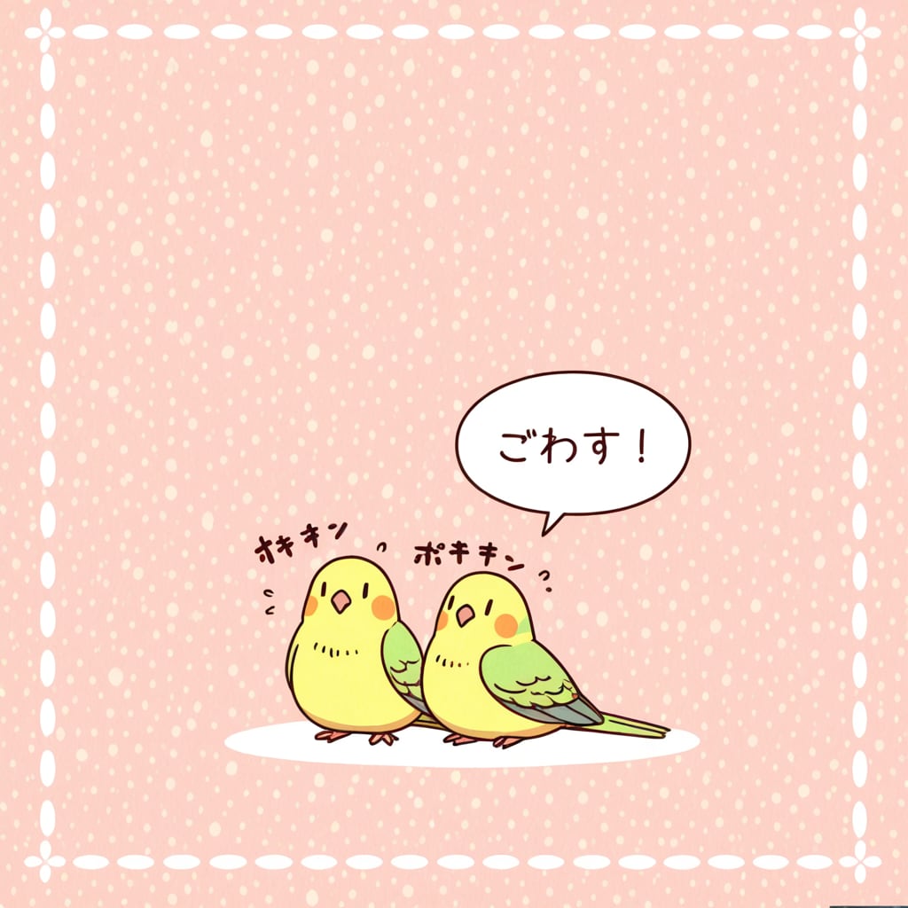 気まぐれインコ