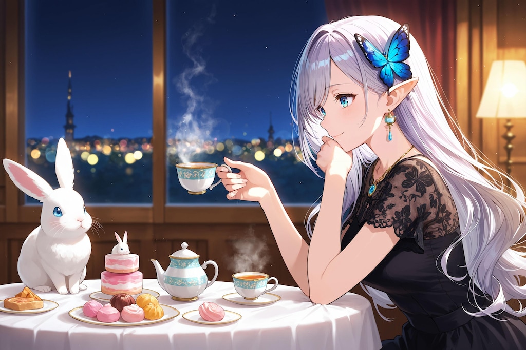 リリスさんのティータイム♪