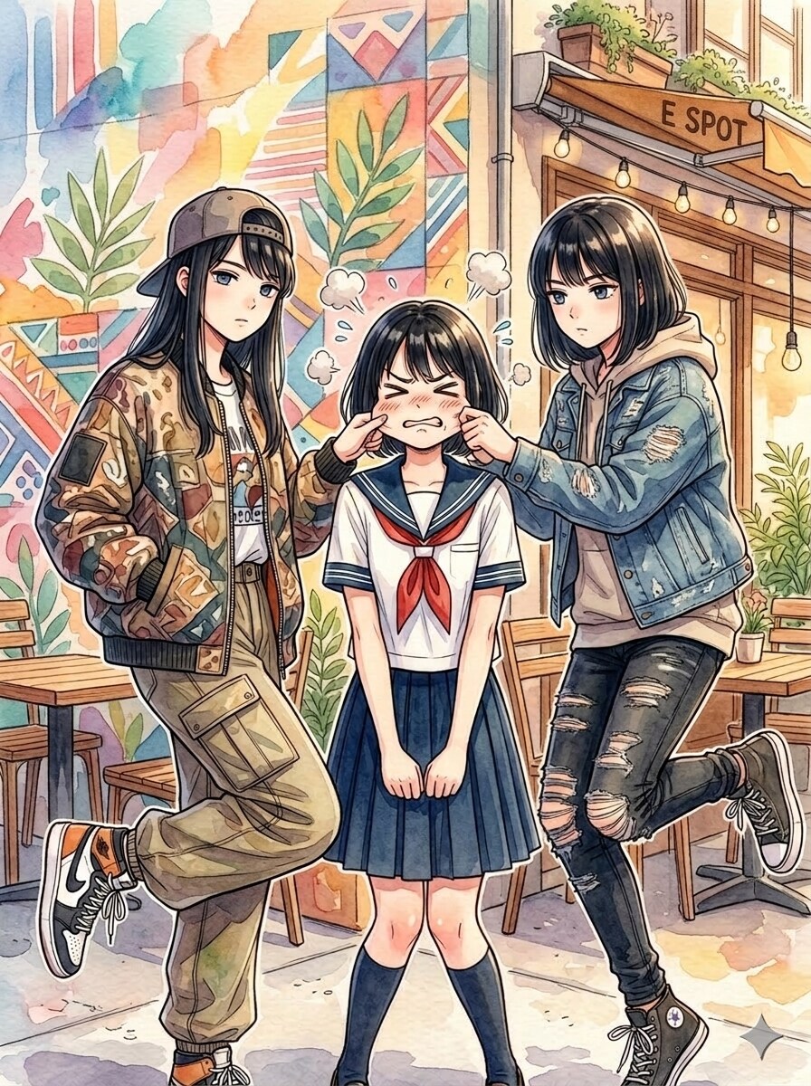 映えスポットで | の人気AIイラスト・グラビア