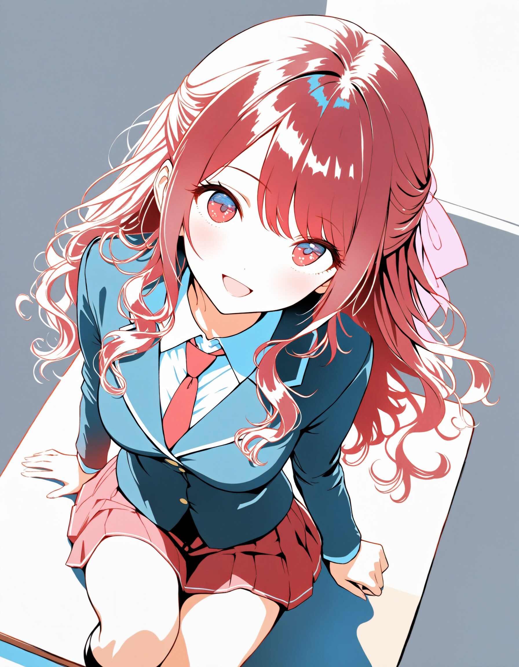 シバクラカズハさんとこの赤河ミオさんXL | の人気AIイラスト・グラビア