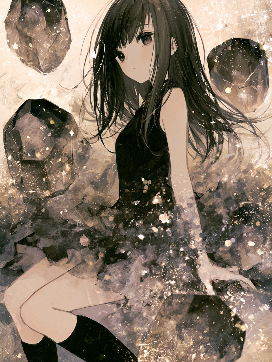 スモーキークォーツ | の人気AIイラスト・グラビア