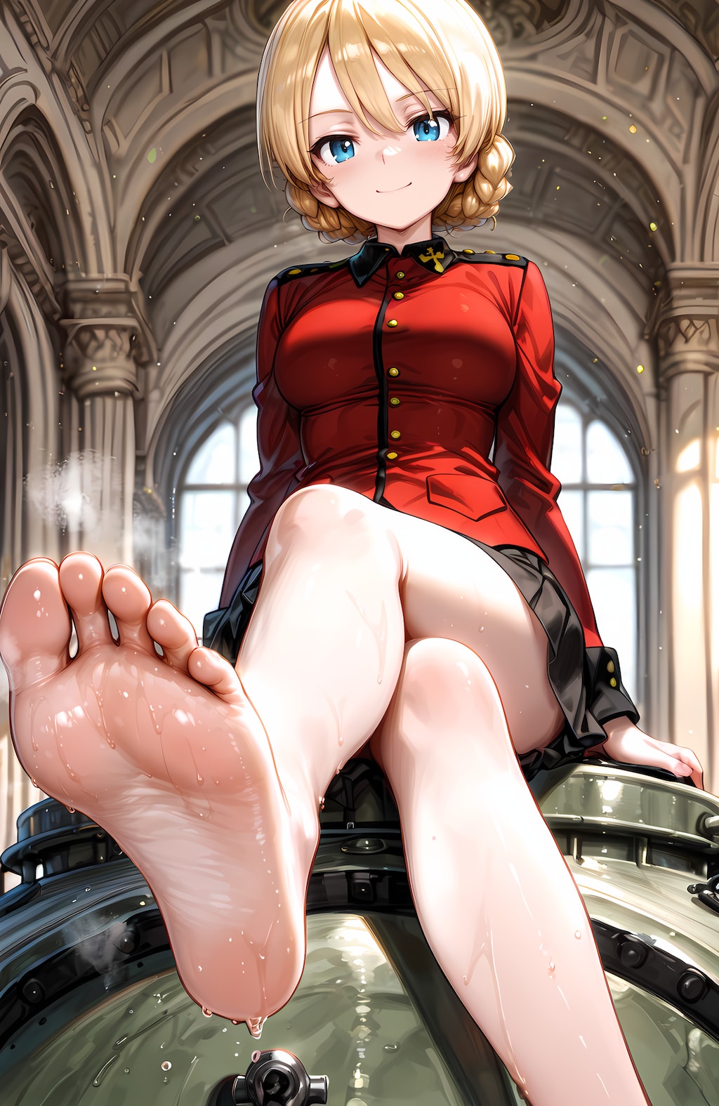 蒸れ蒸れダージリン（ガールズアンドパンツァー）