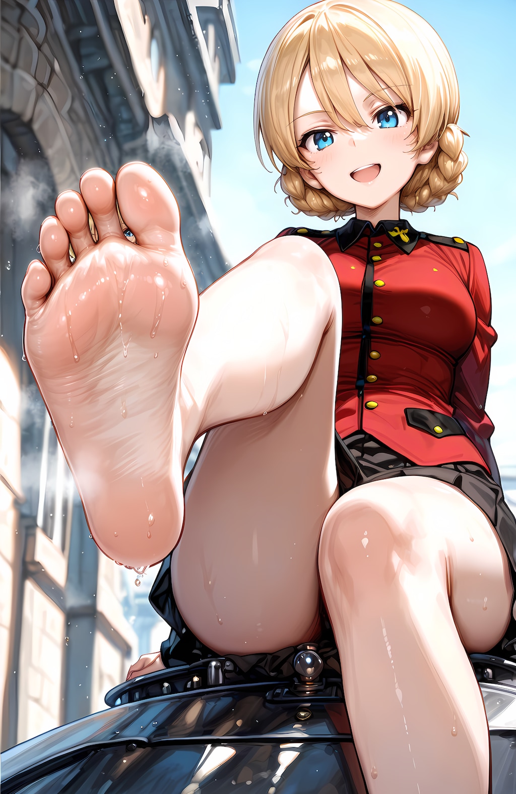 蒸れ蒸れダージリン（ガールズアンドパンツァー）