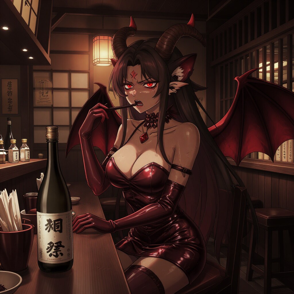 お怒りのサキュバスお姉さん