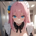 メイド姿のぼっちちゃん 7枚目