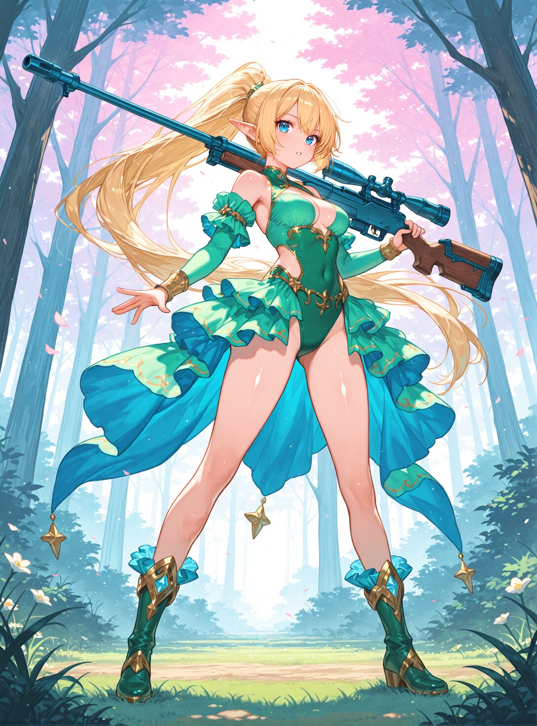 エルフの狙撃兵