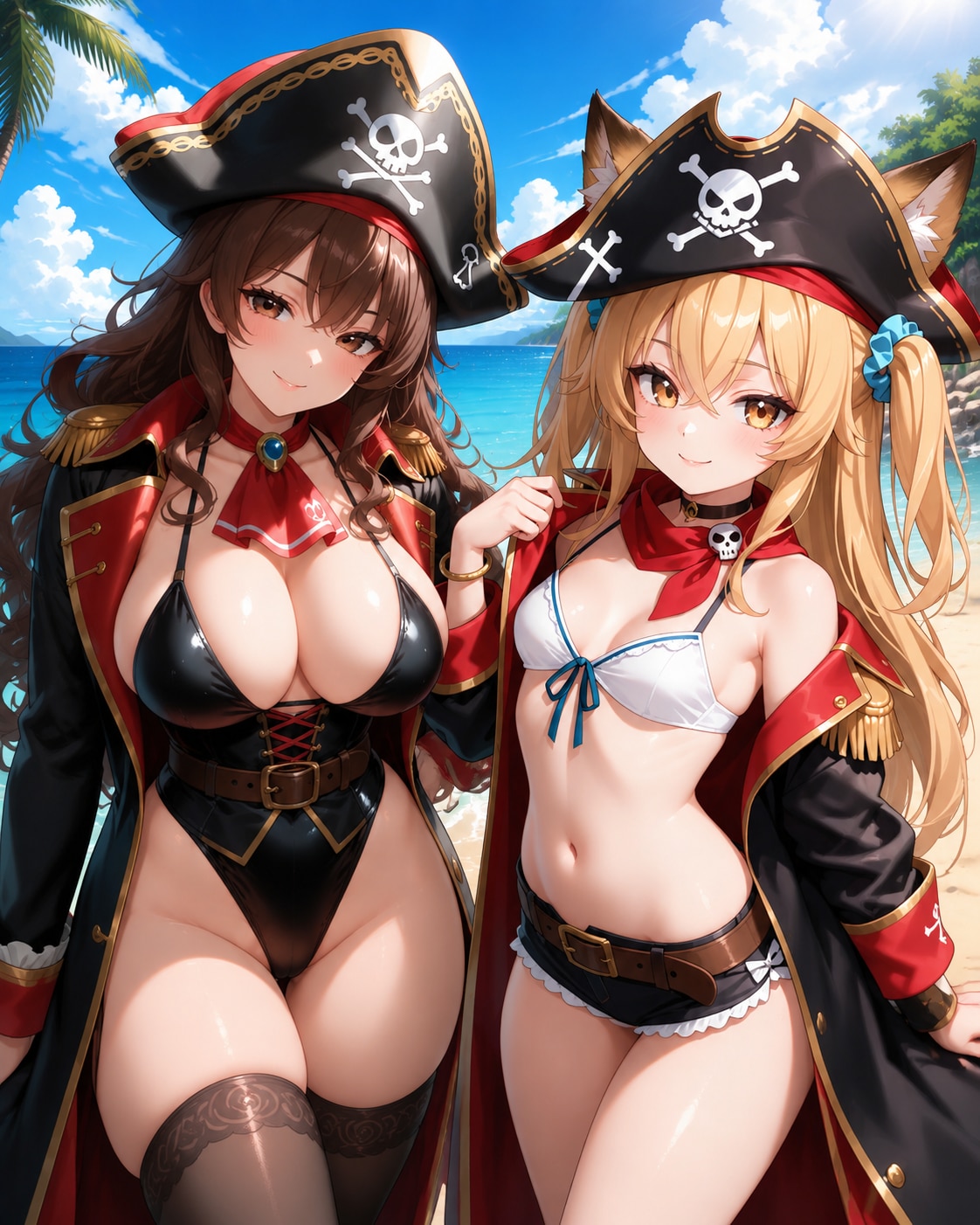 海賊同盟　千秋&ミラ