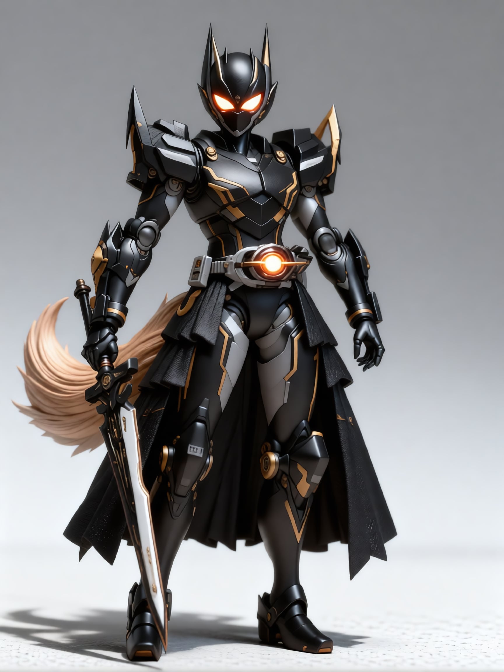 ローカルでフィギュア化、ケモミミパワードスーツ | の人気AIイラスト・グラビア