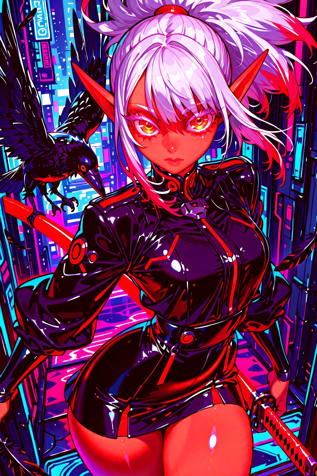 エルフの女の子