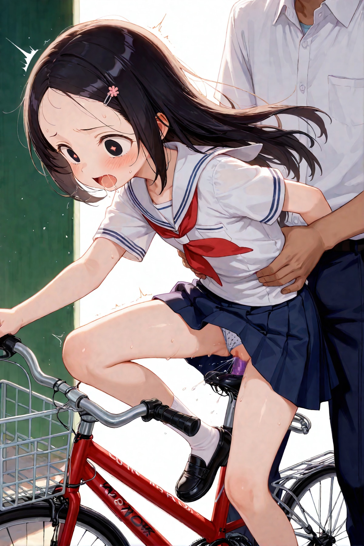 あちらに車がとめてありますので、よろしければ感想を