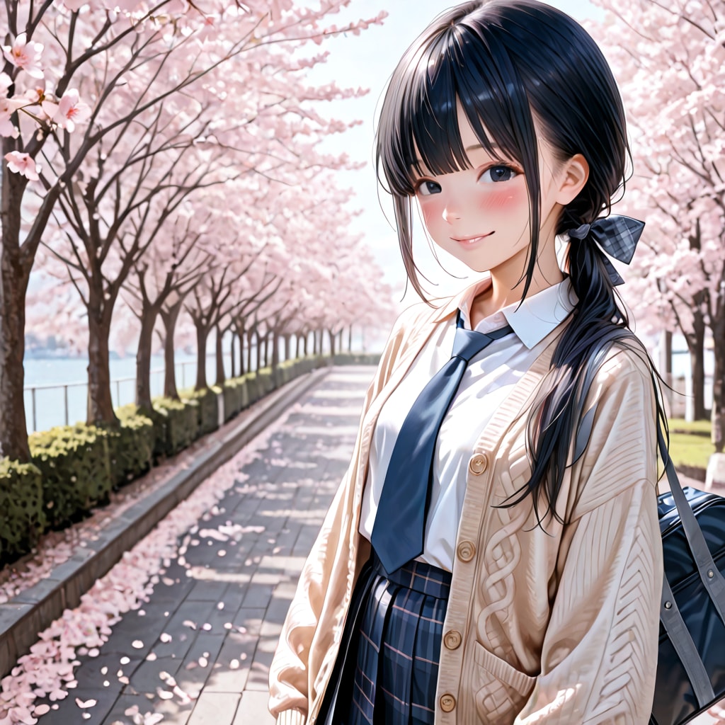 桜の季節の同級生