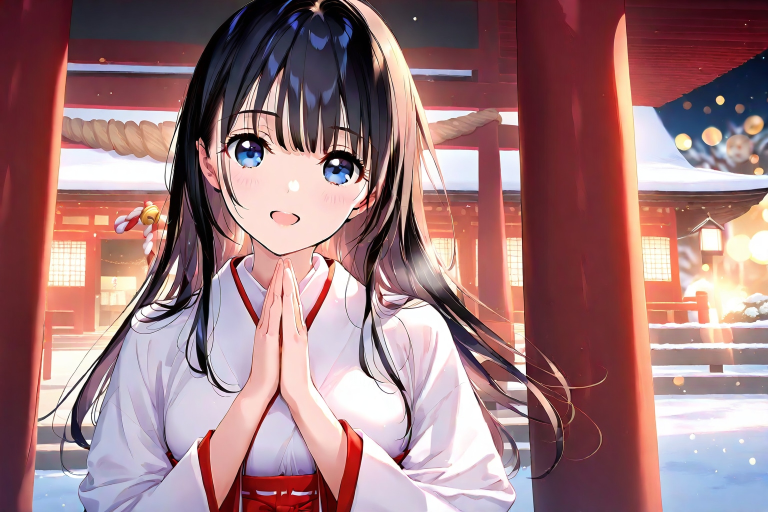 巫女(WAVE)(4) | の人気AIイラスト・グラビア